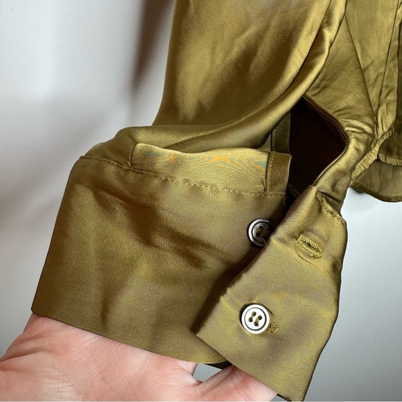 Currant Air Green Dolman Sleeve Blouse Large - Picture 3 of 8